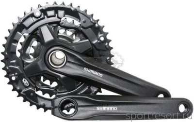 Система Shimano Acera FC-MT210-3 с кареткой, 9ск (Hollowtech, 44/32/22T, 175 mm), без упак