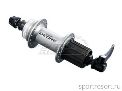 Втулка задняя Shimano Deore FH-M595 (32H, серебро)