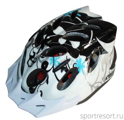 Велосипедный шлем Catlike DIABLO White/Blue/Black L 0118020LG07CVB