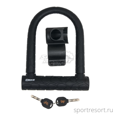 Велозамок 4Bike U-Lock с ключом (черный) ARV-610-BLK