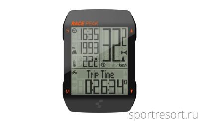 Велокомпьютер Cube Race Peak черный 14027