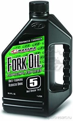 Масло вилочное Maxima Fork Oil Standard Hydraulic 5WT 1L 54901