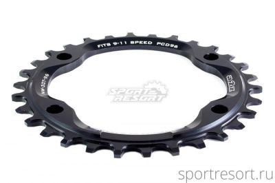 Звезда a2z Narrow-Wide BCD96 32T Black