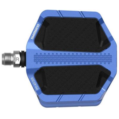 Педали Shimano PD-EF205 Urban Flat Pedals Blue