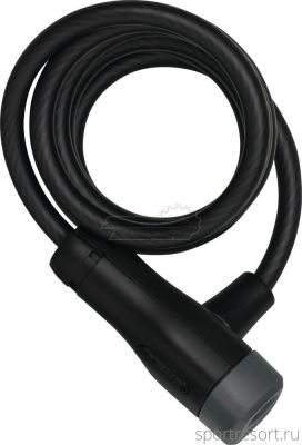 Велозамок ABUS Star 4508K/150 с ключом (черный) 05-0020015