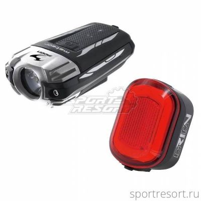 Комплект фонарей Moon Meteor/Orion (400lm/80lm) WP_Meteor300_Orion_SET