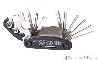 Набор инструментов KENLI KL-9802 (15 функций) black KL-9802_BK