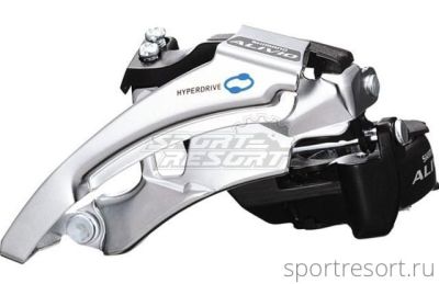 Переключатель передний Shimano Alivio FD-M412 (3х7/8ск, 63-66°)