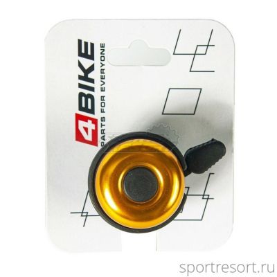 Звонок 4Bike BB3207 40 mm золотистый ARV100032