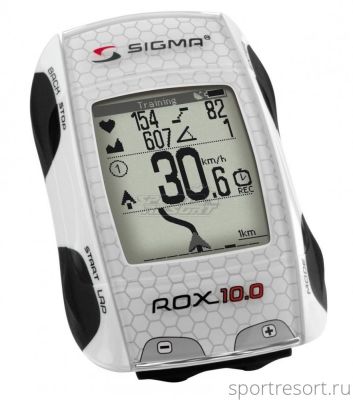 Велокомпьютер Sigma ROX 10.0 GPS Set White ROX 10.0 GPS Set Black