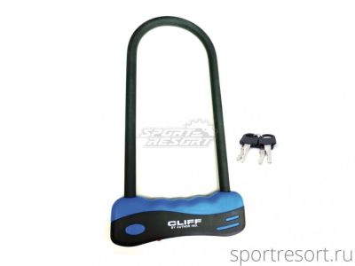 Велозамок Author U-Lock Cliff (черно-синий) 8-17064010