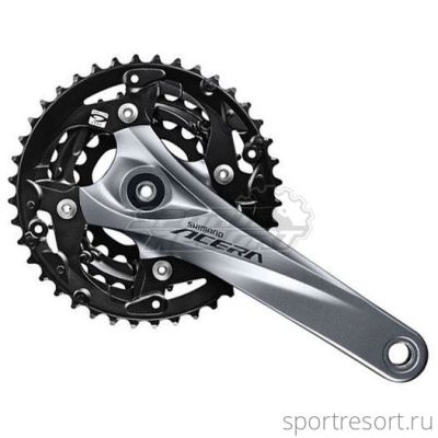 Система Shimano Acera FC-M3000 9ск (Квадрат, 40/30/22T, 175mm, черная)