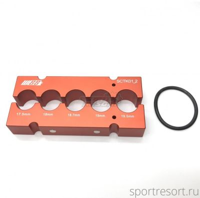 Губки для зажима штоков вилок и амортизаторов 17.5/18/18.7/19/19.5 мм SCTK01_2