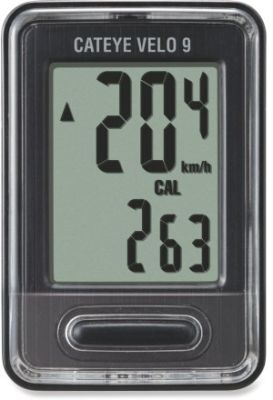 Велокомпьютер CatEye CC-VL820 VELO 9 Black CE1603300