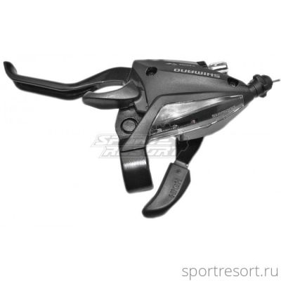 Ручка Dual Control Shimano Tourney ST-EF500 (3ск, черная)