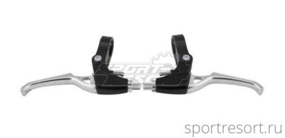 Тормозные ручки CLARKS CLK2B MTB V-Brake Lever черно-серебристые