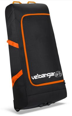 Чехол кофр с колёсами Veloangar №7 Черный с серыми элементами Veloangar №7