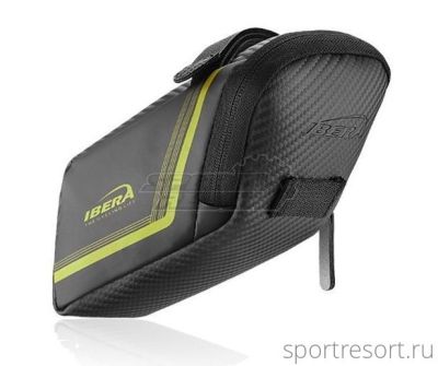 Велосумка под седло IBERA IB-SB16 (M) black/green IB-SB16M GN