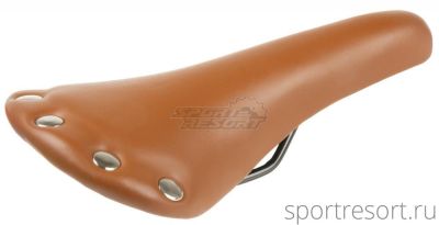Седло Ventura Rivet Racing Saddle коричневое