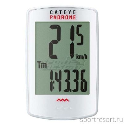Велокомпьютер CatEye CC-PA100W PADRONE White CC-PA100W PADRONE WHITE
