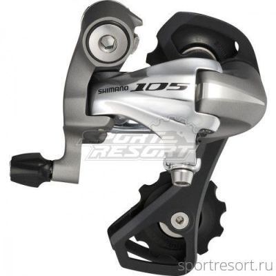 Переключатель задний Shimano 105 RD-5701 SS (2х10ск, серебро)