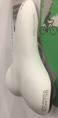 Седло Selle San Marco Milano Glamour Bianca (женское)