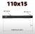 Ось передняя для вилок RockShox 110x15mm (Boost)