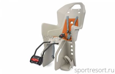 Велокресло Polisport KOOLAH FF Cream/Orange PLS8631400028