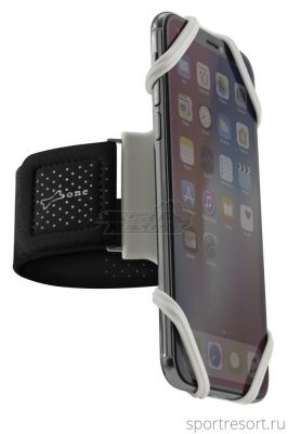 Крепеж для смартфона на руль BONE RUN TIE серый (размер S) 07-185013