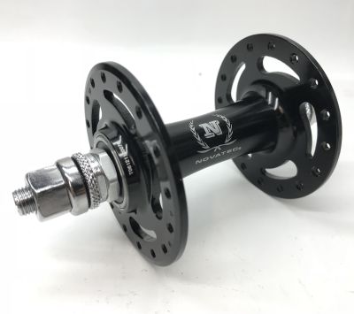 Втулка передняя Novatec A165SBT (32H, гайки) Black