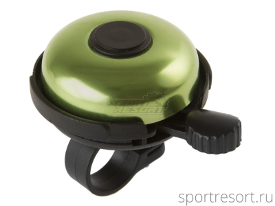 Звонок M-Wave Classic Bicycle Bell 53mm зеленый 420155