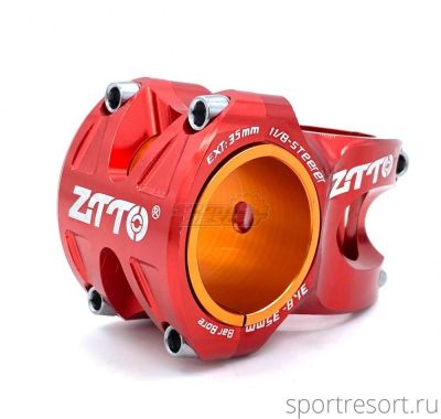 Вынос ZTTO X-MTB (1-1/8, 31.8, 35mm, 0°) red