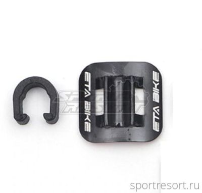 Клипса для рубашек Risk Frame Fixed Clamp 4-5 mm (1 шт) Black