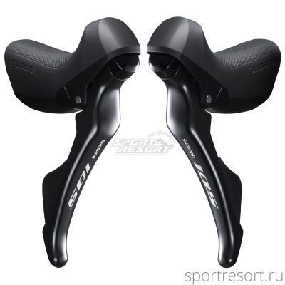 Ручки Dual Control Shimano 105 ST-R7000 (2х11ск, черные)