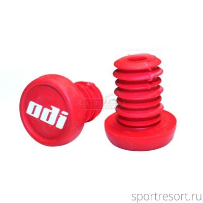 Грипстопы ODI End Plug Red (пара)