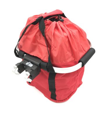 Корзина на руль REX Transformer Bag (съемная) красная 0699