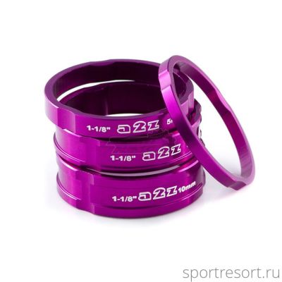 Кольца проставочные a2z 3/5/8/10mm Purple