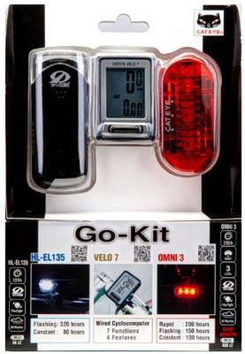 Набор велоаксессуаров CatEye Go Kit CE8900950