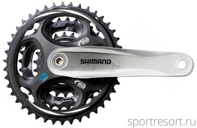 Система Shimano Altus FC-M311 7/8ск (Квадрат, 42/32/22T, 170mm, серая)