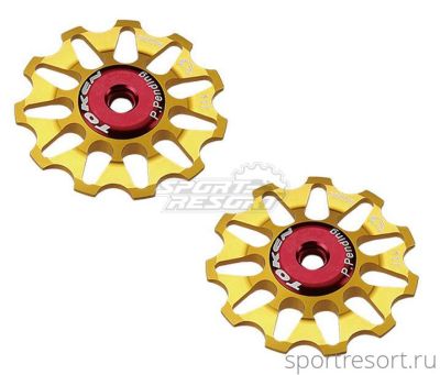 Ролики переключателя Token TK1711 (11T) Gold