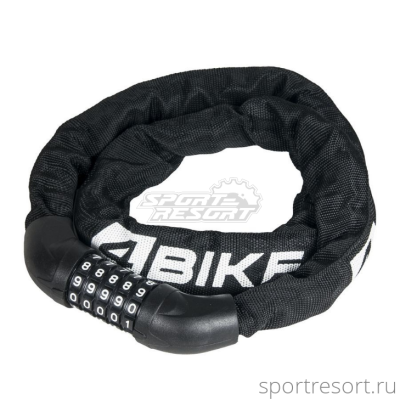 Велозамок цепь 4Bike 6x1000 мм (код) черный ARV-601-BLK