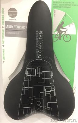 Седло Selle San Marco Milano Nera Trendy Black/Art