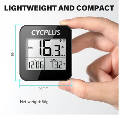 Велокомпьютер CYCPLUS G1 GPS Bike Computer + кронштейн Z1 CYC-G1-Z1