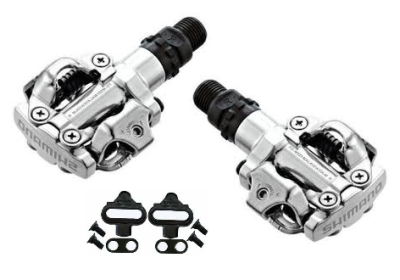 Педали Shimano PD-M520 SPD (серебро)