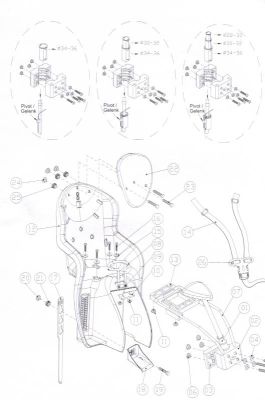 Детское велокресло GH-511-2 GH-511-2