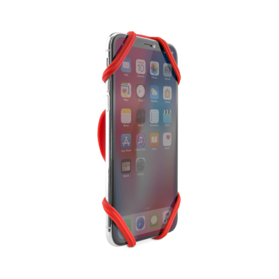 Крепеж для смартфона на руль BONE BIKE TIE 2 Red 07-180011
