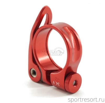 Хомут KENLI M09 QR 31.8mm red