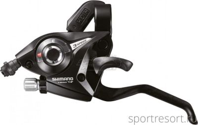 Ручка Dual Control Shimano Tourney ST-EF51-A (3ск, черная)