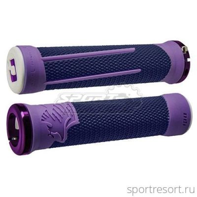 Грипсы ODI AG-2 Aaron Gwin V2.1 Blue/Purple