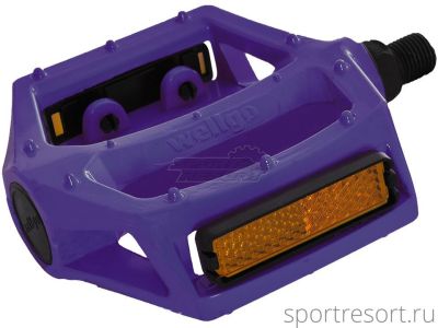 Педали Wellgo LU-313 Ball Bearing (фиолетовые)